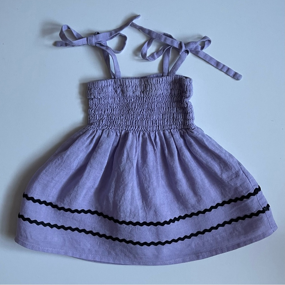 Marysia Bumby Girls Rickrack Dress - Size 1Y
